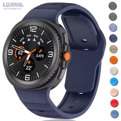 Силиконовый ремешок для Samsung Galaxy Watch 9 40 мм 44 мм Браслет Наручный ремешок для Galaxy Watch 8 40 мм 44 мм Classic 46 мм Аксессуары Ремешок