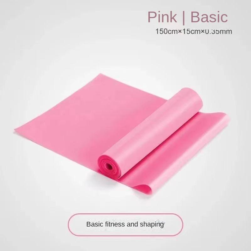 Yoga Tension Strap Elastic Band Sheet Resistance Beginner Professional Open Shoulder Thin Back Workout Stretching