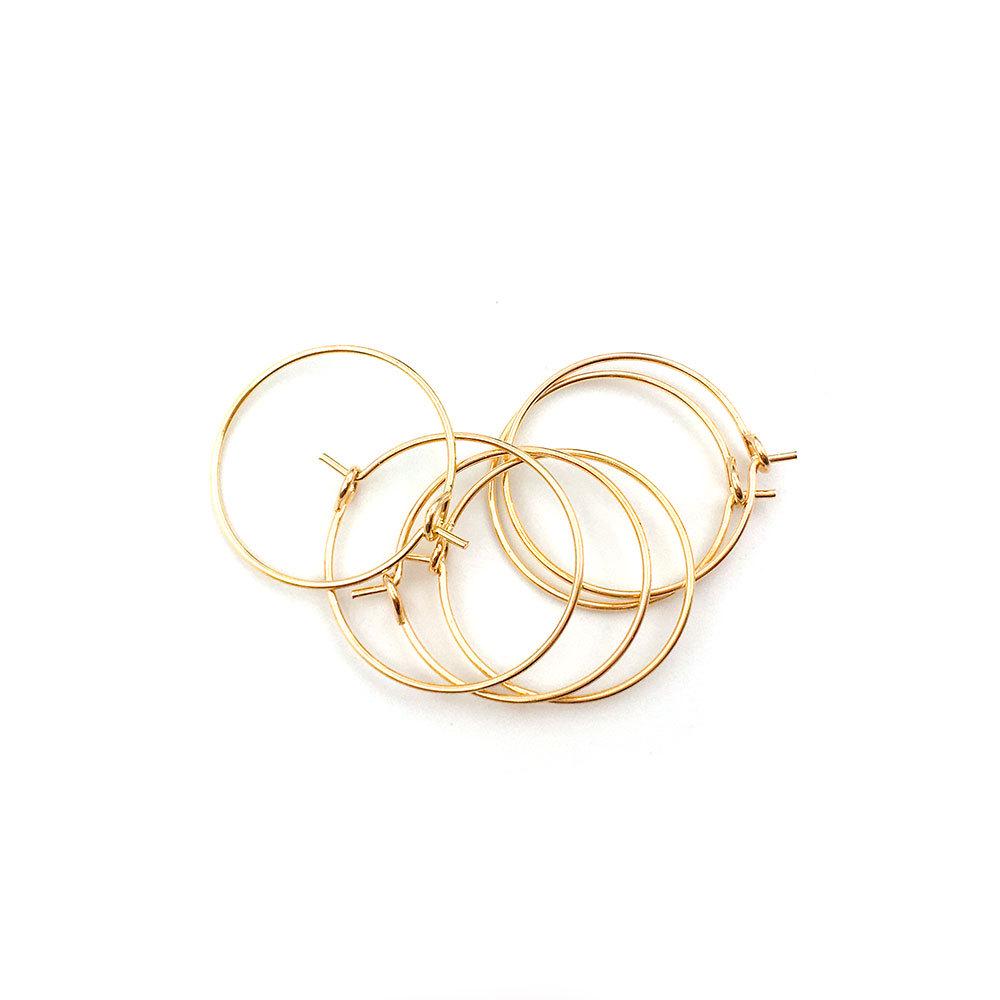 Набор аксессуаров для серег в форме девятки, разноцветный, сделай сам