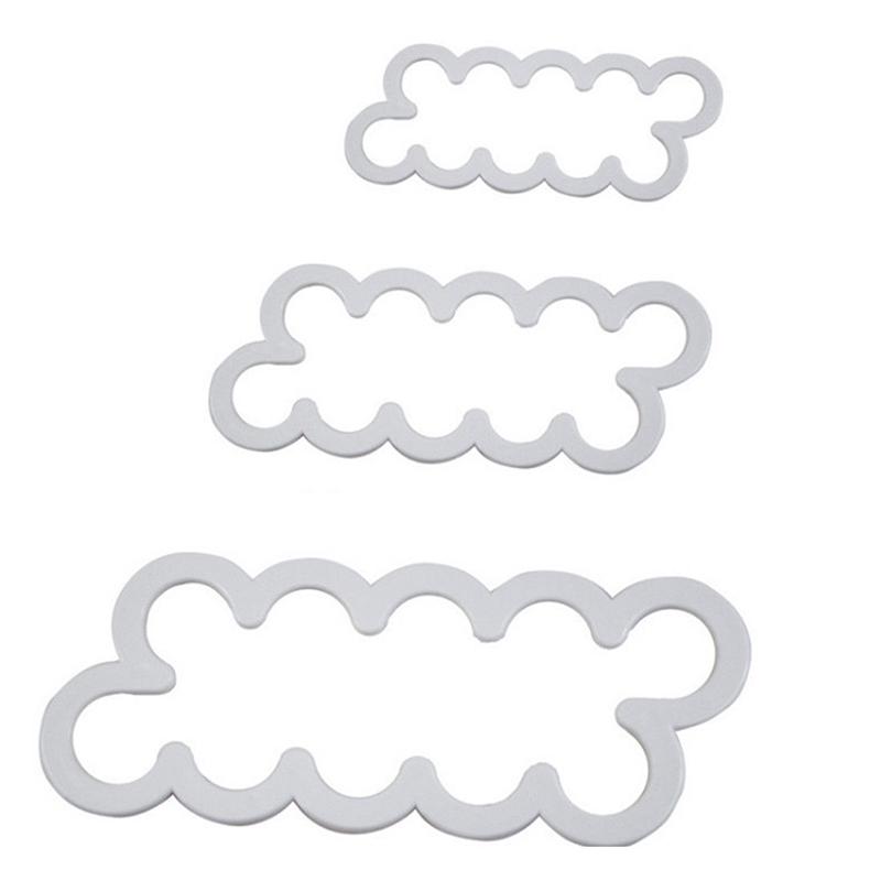 Инструменты 3шт 3D роза цветок резак плесень сахарная помадка торт выпечки украшения