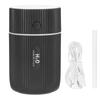 Mini Humidifier with Colorful Light Desktop Humidifier USB Powered for Car Office Room BedroomBlack