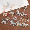 Keychain Pendant 2026 Year of Horse Mascot Good Luck Charm Key