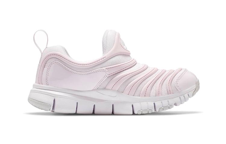 Nike Динамо Свободная Нескользящая Амортизация Износостойкая Низкие Спортивные Повседневные Кроссовки Светло-Розовый 343738-510