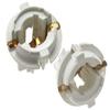 White Lamp Metal Bulb Socket Holder Reliable 63216943036 for X5