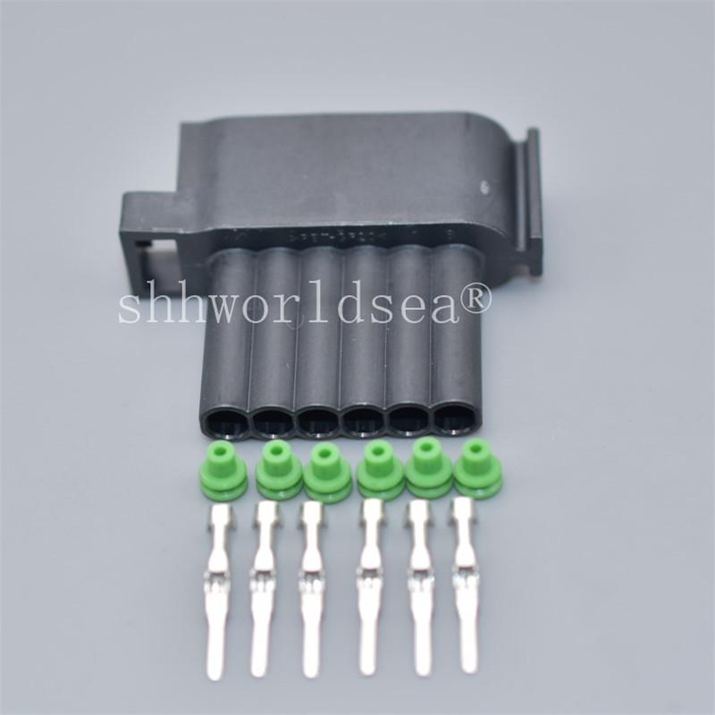 1Sets 6 Pin 4M51-9F836-BK Auto Accelerator Pedal Car Connector For Volvo For Ford 1.6TDCI Accelerator Throttle Car 4M5T-14A464
