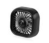 Car USB Car Fan with LED 3 Levels Adjustable Air 7 Car USB Adjustable Suitable for Strong Air Energy Small USB Fan 2024-New Fan, Light, Volume,
