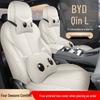 BYD Qin L Compatible Full Leather Car Seat Cushion - All-Season, Five-Seat Design