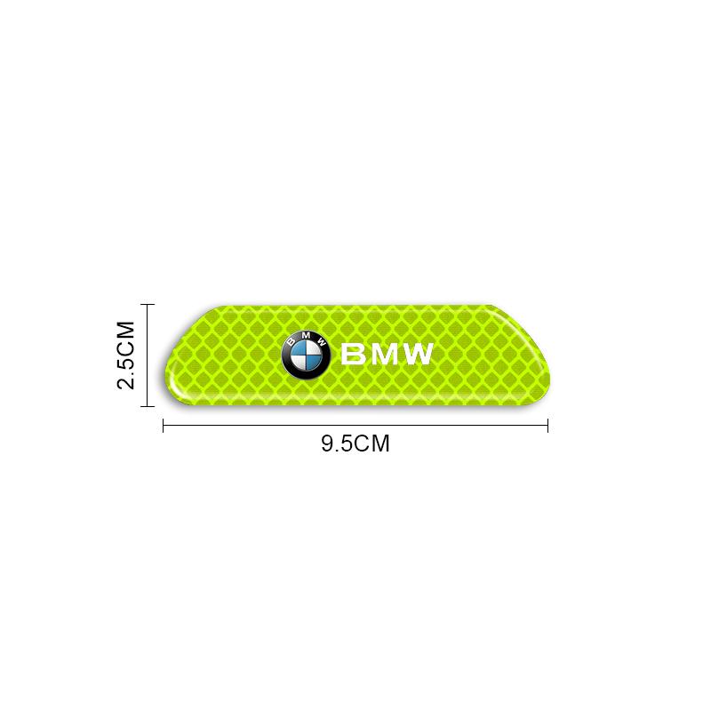 AAAPA1 Reflective door sticker for safety opening warning reflective tape For BMW M6 M5 M3 X1 X3 X5 E38 E39 E46 E53 E60 E61 E64 E70 E71