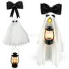 Porch Goose Decoration Clothes Set Waterproof Raincoat Bikini Ghost Outfit for 23 Inch Lawn Garden Statue Costume