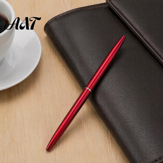 Flowing Glitter Writing Tool 5PCS Metal Diamond Ballpoint Pens, with Sparkling Rhinestone Decor, Professional Stationery Smooth Press Mechanism