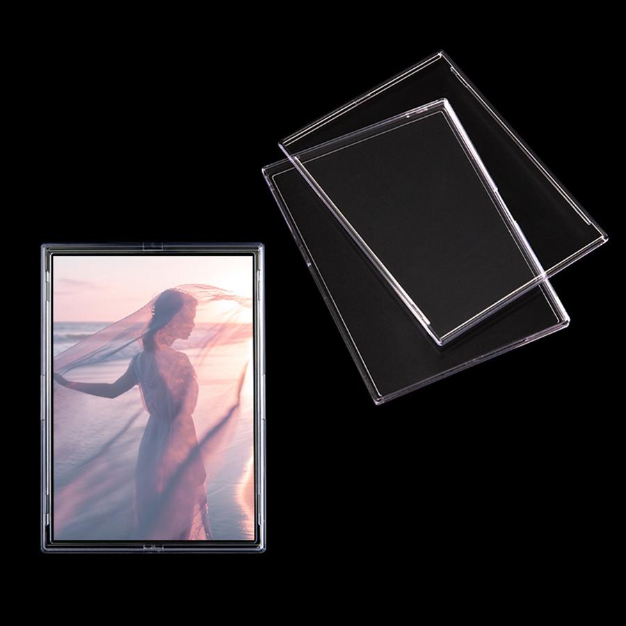 6/12 шт. Акриловая обложка для карт Фото айдола и игровых карт Фото Polaroid Ламинированная Высокопрозрачная Жесткий блок Дисплей Декор XJM