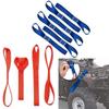 Versatile Straps: Luggage, Cargo, Ring, Beach Hook, Trolley Lanyards, Motorcycle Braided Ropes, Webbing.