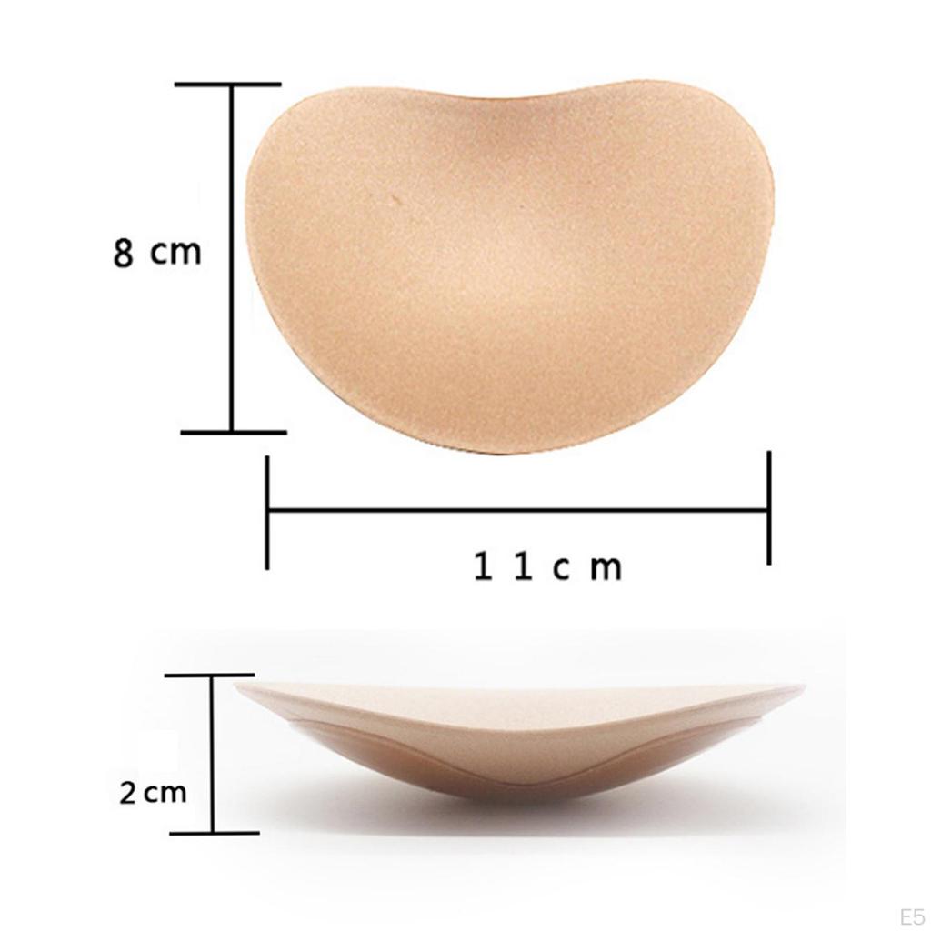 Вставки для бюстгальтеров Мягкая вставка на груди для повседневного ношения Купальники Спортивные