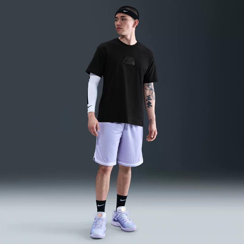 Nike Футболка Kd M Nk M90 Серия Баскетбол Спортивный Пуловер с Круглым Вырезом и Коротким Рукавом Мужские Топы Черный HJ3426010