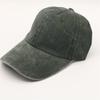 Стираный хлопок однотонный простой бейсболка ретро регулируемые папа шляпы подарок для мужчин женщин