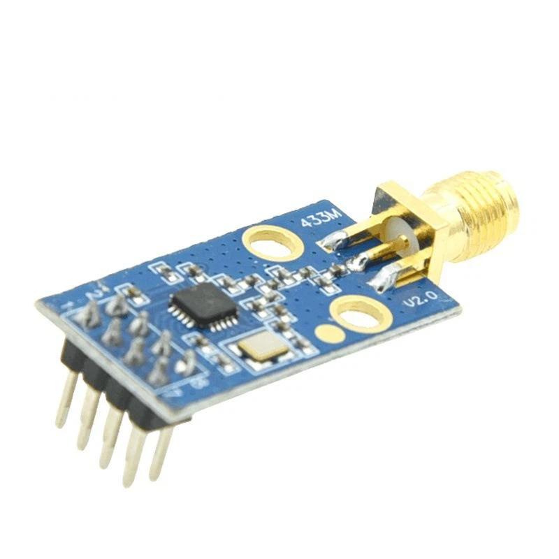 CC1101 433MHz Wireless Transceiver Module Anti-interference with SMA Antenna for Smart Agriculture Monitoring Devices