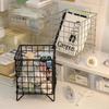 Office Desk Organizer Square Basket Makeup Sorting Storage Desktop Basket Pen Holder Storage Basket