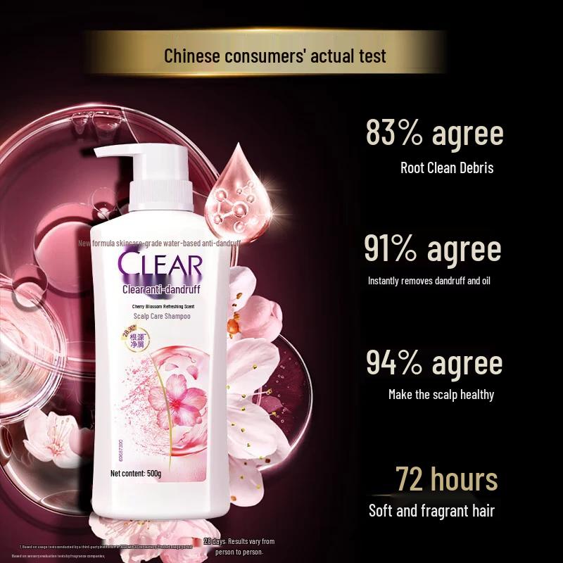 Clear Sakura Refreshing Anti-Dandruff Shampoo