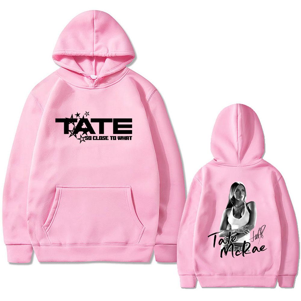 Tate Mcrae So Close To What Miss Possessive Hoodie Women Fashion Vintage Pullover Casual Hooded Sweatshirt