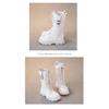 Children Knee Length Boots New 2025 Autumn British Girls Princess Boots Kids Zipper Comfortable Non Slip Buckle Long Boots