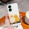 Новый чехол для Oppo A58 A57 A57S A57e A77 A77S A78 A79 A98 A38 A2 F23 K11 4G 5G милый рисунок животного прозрачный силиконовый противоскользящий прочный чехол для Oppo Capa