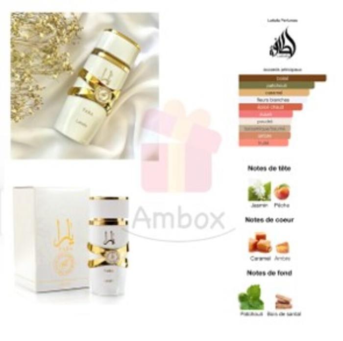 Духи - Lattafa - YARA MOI BLANC - 100 мл - Eau de Parfum - Oriental Amber Gourmand