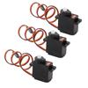 3Pcs RC Servo Lightweight High Torsion Fast Response RC Car Servo for Fixed Wing RC Aircraft RC