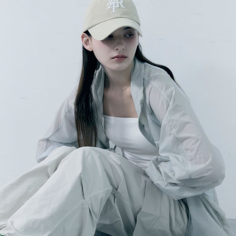 Oart Signature Typo Stitch Cap [БЕЖЕВЫЙ]