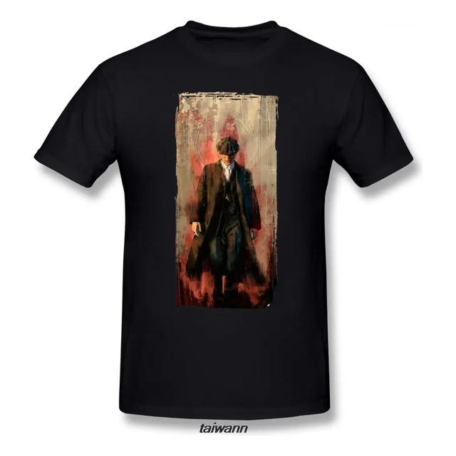 Camiseta Artistica De Tommy Shelby De Peaky Blinders