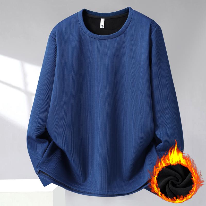 Мода больших размеров 5XL-13XL Осень Зима Оверсайз Толстовки для мужчин Одежда Толстые Теплые на флисовой подкладке Топы с длинным рукавом Повседневные мужские пуловеры