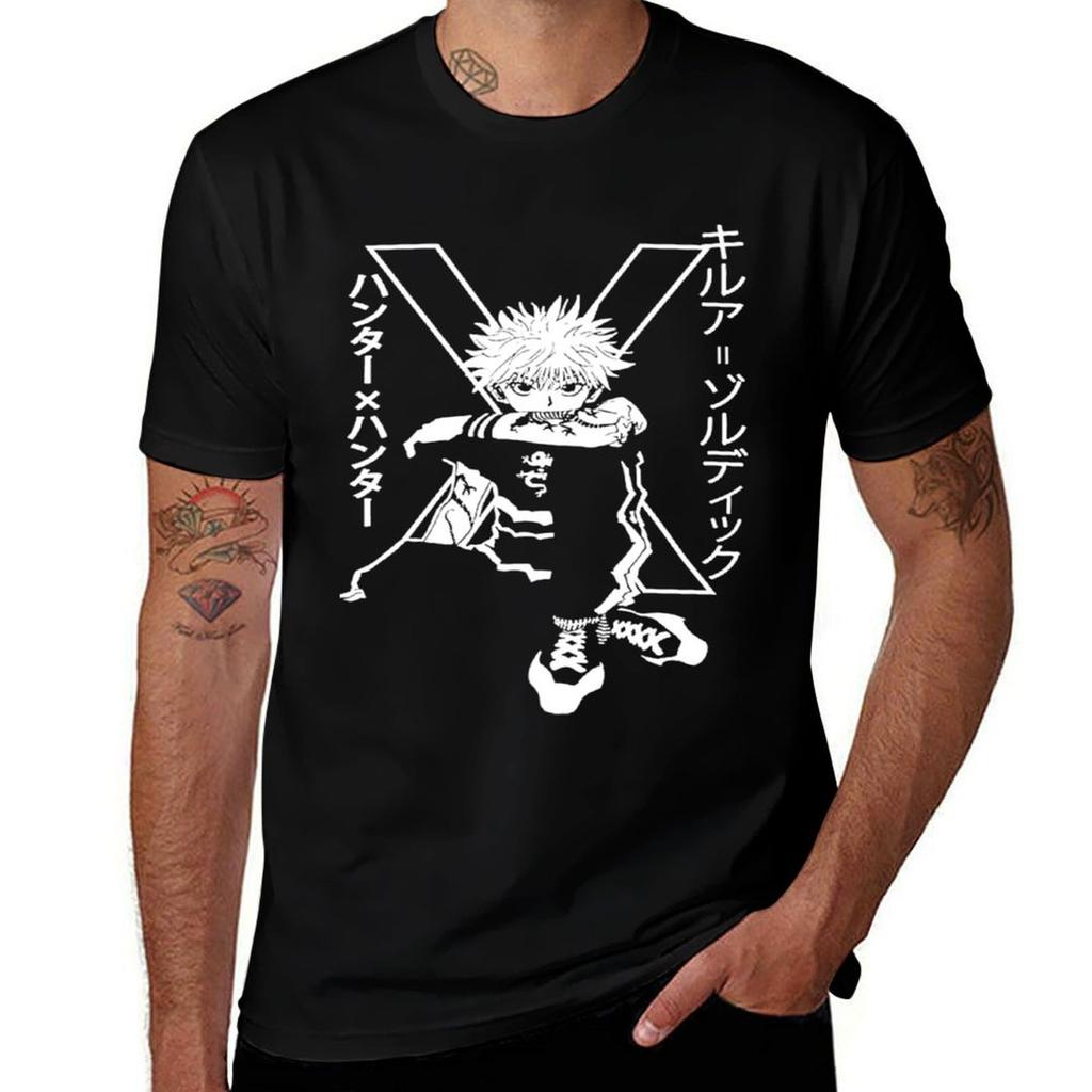 and Men Hunterxhunter Fans man t shirt Zoldyck For Women Gift TShirt TShirt For summer Killua