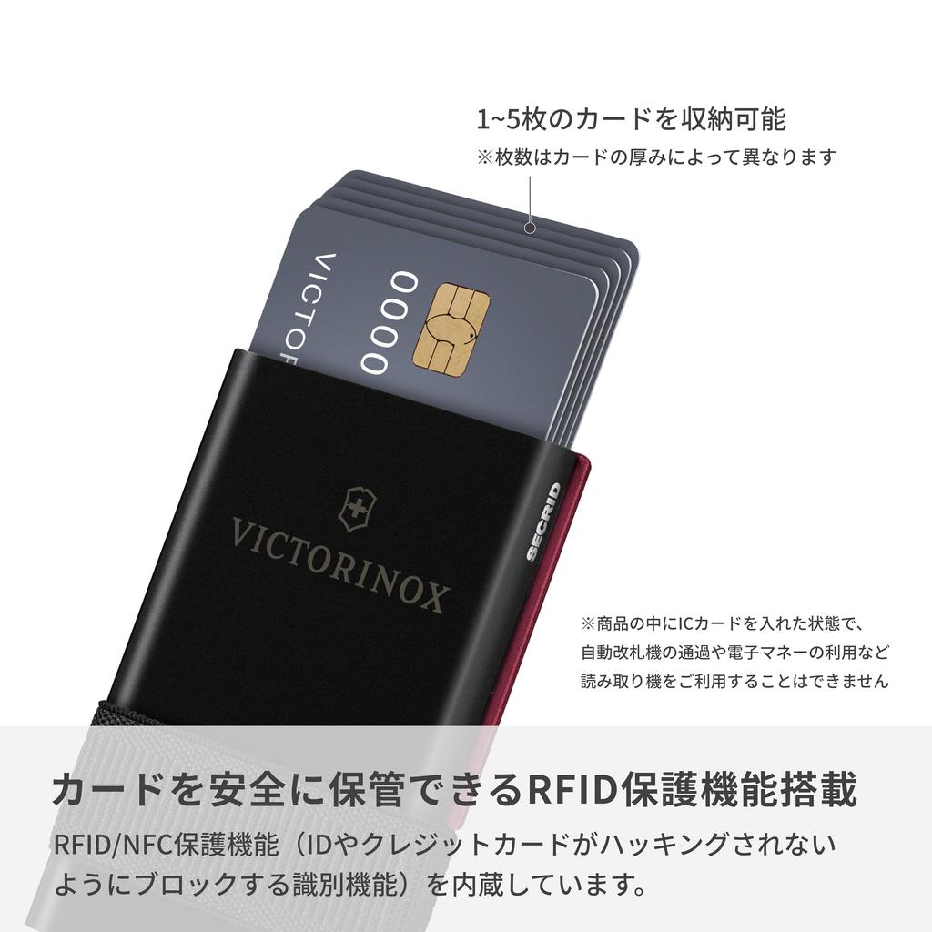 Victorinox КОШЕЛЕК ДЛЯ СМАРТ-КАРТ Кошелек для смарт-карт с пилочкой для ногтей, пинцетом, зубочисткой, шариковой ручкой и ножницами, 10 функций, защита от бедствий,