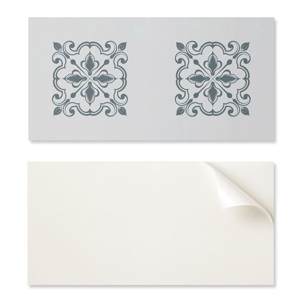 Decorative Panel With Graphics, 100x50 cm, Glued, Plant Pattern with Ornaments