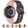 Гравированный силиконовый ремешок для Samsung Galaxy Watch 7 FE/6 4 Classic/5 Pro 45 без зазоров спортивный браслет для Galaxy Watch7 ремешок 44 40 мм
