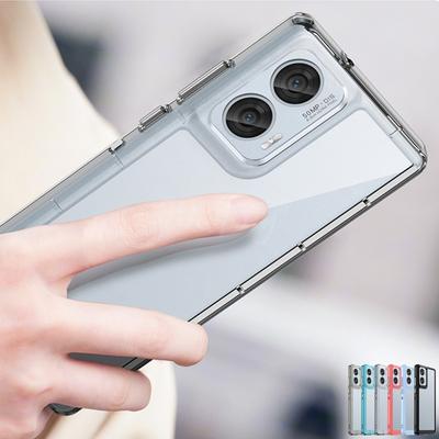 Для Motorola Edge 50 Fusion чехол роскошный прозрачный силиконовый чехол Moto Edge 50 Fusion защитный чехол для телефона Moto Edge 50 Fusion чехол