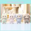 Cute Bunny Plush Keychain With Soft Silicone Material For Backpack Decor And Gift