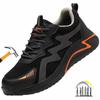 Security-Protection Insulated Shoes Anti Oil Safety Sneakers for Work Plastic Toe Safety Shoes High Reflective Safety Work Shoes