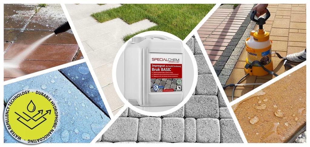 SPECIALCHEM Bruk Basic hydrophobic impregnation for paving stones 10L