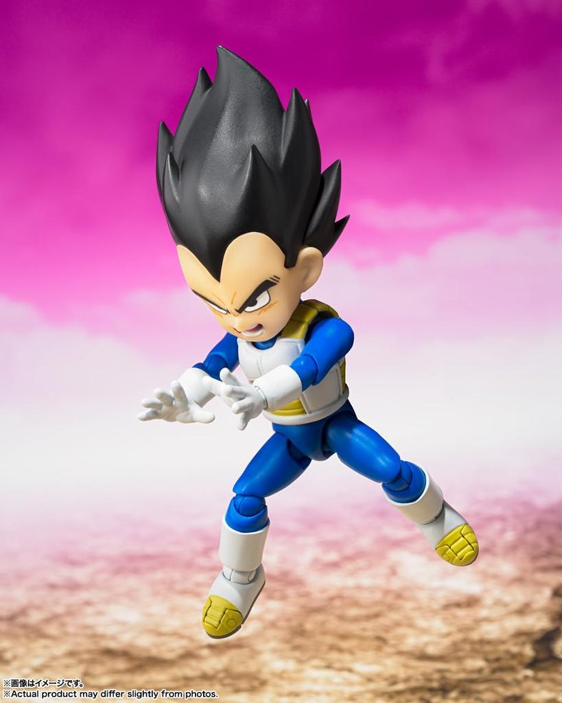 TAMASHII NATIONS Dragon Ball DAIMA Веджета 70 мм ПВХ ABC Окрашенная Подвижная Фигурка S.H.Figuarts (Мини) -DAIMA- Приблизительно. &