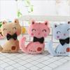 Маленький бант-узел, кошка, плюшевые игрушки, подвеска, игрушка, захват, машинка, мультфильм, животные, кукла, букет, аксессуары, подарок для студента, 12 см