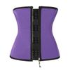 Корсет для формирования фигуры Неопреновый тренажер для талии Под грудью Застежка-молния Утягивающий корсет