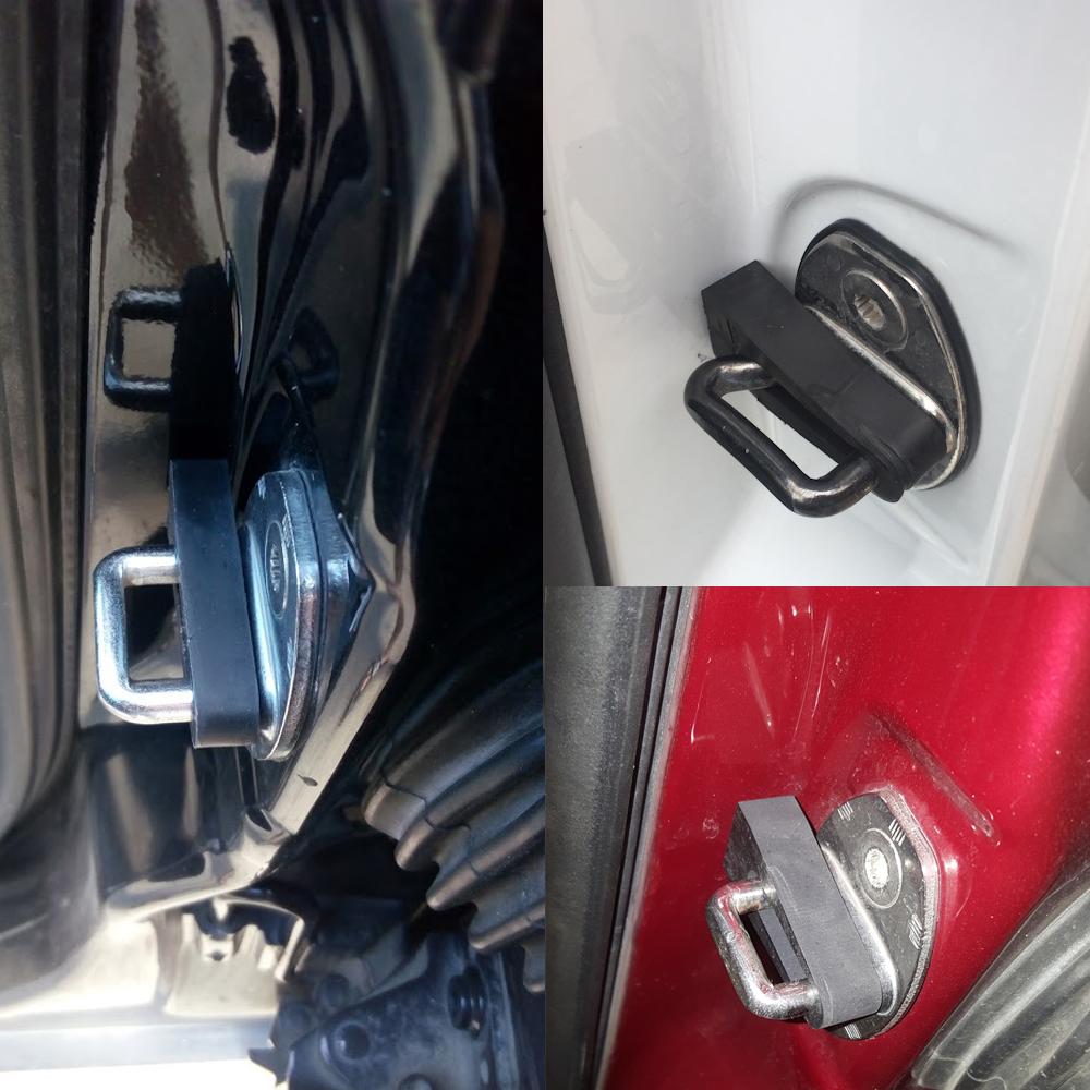 2x автомобильный шумопоглощающий демпфер, дверной замок, буфер, демпфер для VW Transporter T5 T6 2003 2004 2005 2006-2020 Caravelle