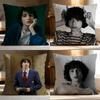 Модная наволочка F-FFinn Wolfhard, мягкая, стирающаяся, для дивана, кровати, путешествий, офиса