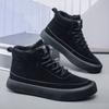 Мужские ботинки 2024 года, новые зимние тапочки, теплые мужские туфли, водонепроницаемые нескользящие плюшевые кроссовки, мужские теннисные туфли, ботинки, мужские кроссовки, зимние
