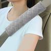 Universal Car Seat Belt Cover Adjustable Plush Car Safety Belt Cover Shoulder Pad for Kids Adults Car Interior Accessories