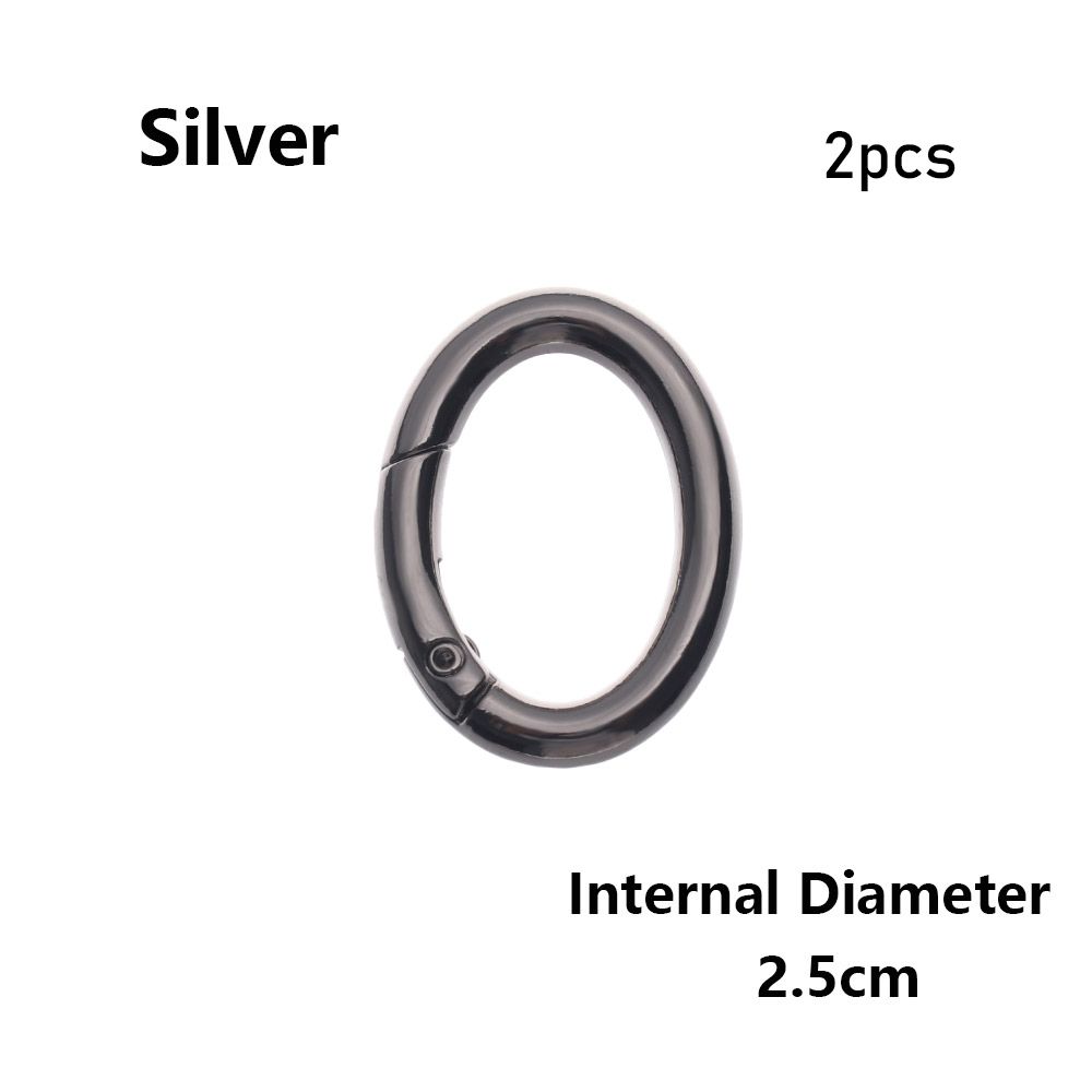 Bottle Hooks Camping Hiking Spring Oval Rings Handbags Clips Outdoor Carabiner Bag Belt Buckles