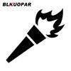 BLKUOPAR for Torch Car Stickers Sunscreen Occlusion Scratch Decals Graffiti Die Cut Windows Motorcycle Decor Car Styling