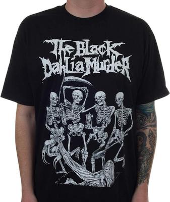 Новая черная футболка The Black Dahlia Murder Музыкальная черная футболка унисекс Хлопковая футболка унисекс