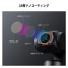 Concept for DJI OSMO Pocket 3 Black Magnetic Detachable Easy to AGC Optical Nano Waterproof and K&F (ND2-32+ND32-512+CPL+1/4 Mist) Mount, Attach,