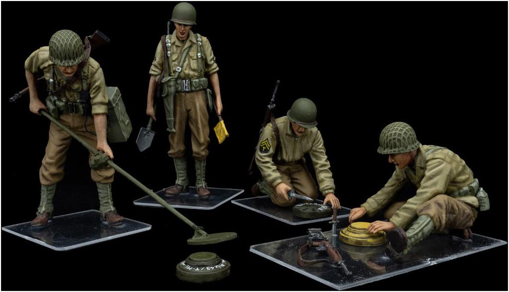 MiniArt Масштабная модель американского миноискателя Пластиковая модель MA35251 1/35 (Формованный цвет)